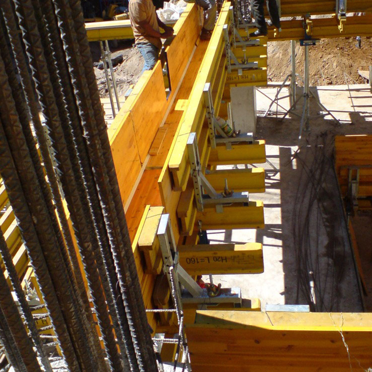 من السهل التجميع والتفكيك لصب الخرسانة H20 Timber Beam Flex Slab لبناء الخرسانة